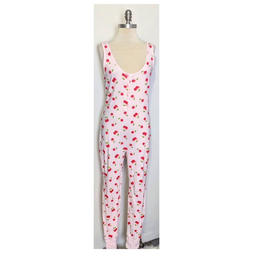 Pink Victoria's Secret Cherry Romper